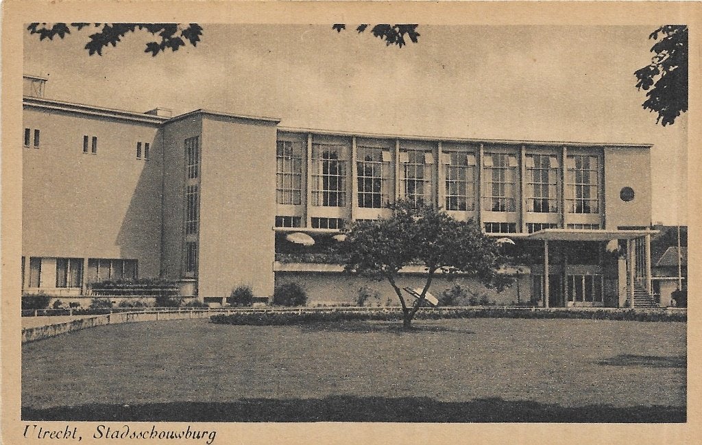 AK Utrecht, Stadsschouwburg, Verzenden, 1940 tot 1960, Ongelopen, Utrecht