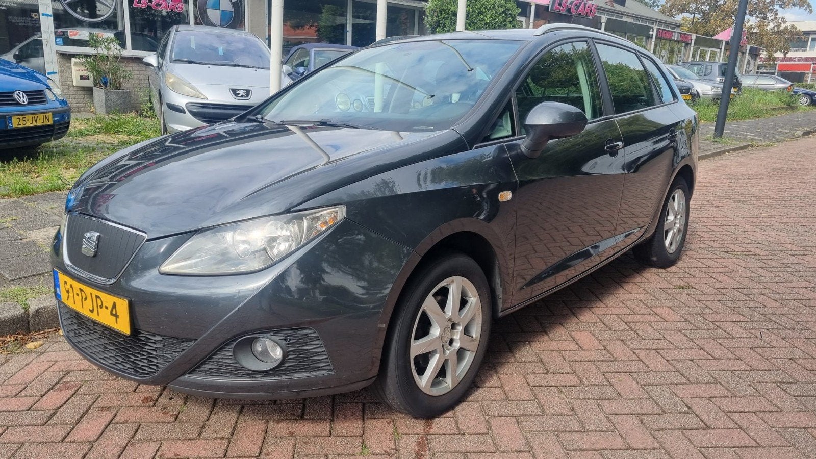 Seat Ibiza 1.2TDI 55KW Ecomotive ST 2011 Grijs, Auto's, Voorwielaandrijving, 74 pk, 1199 cc, Ibiza