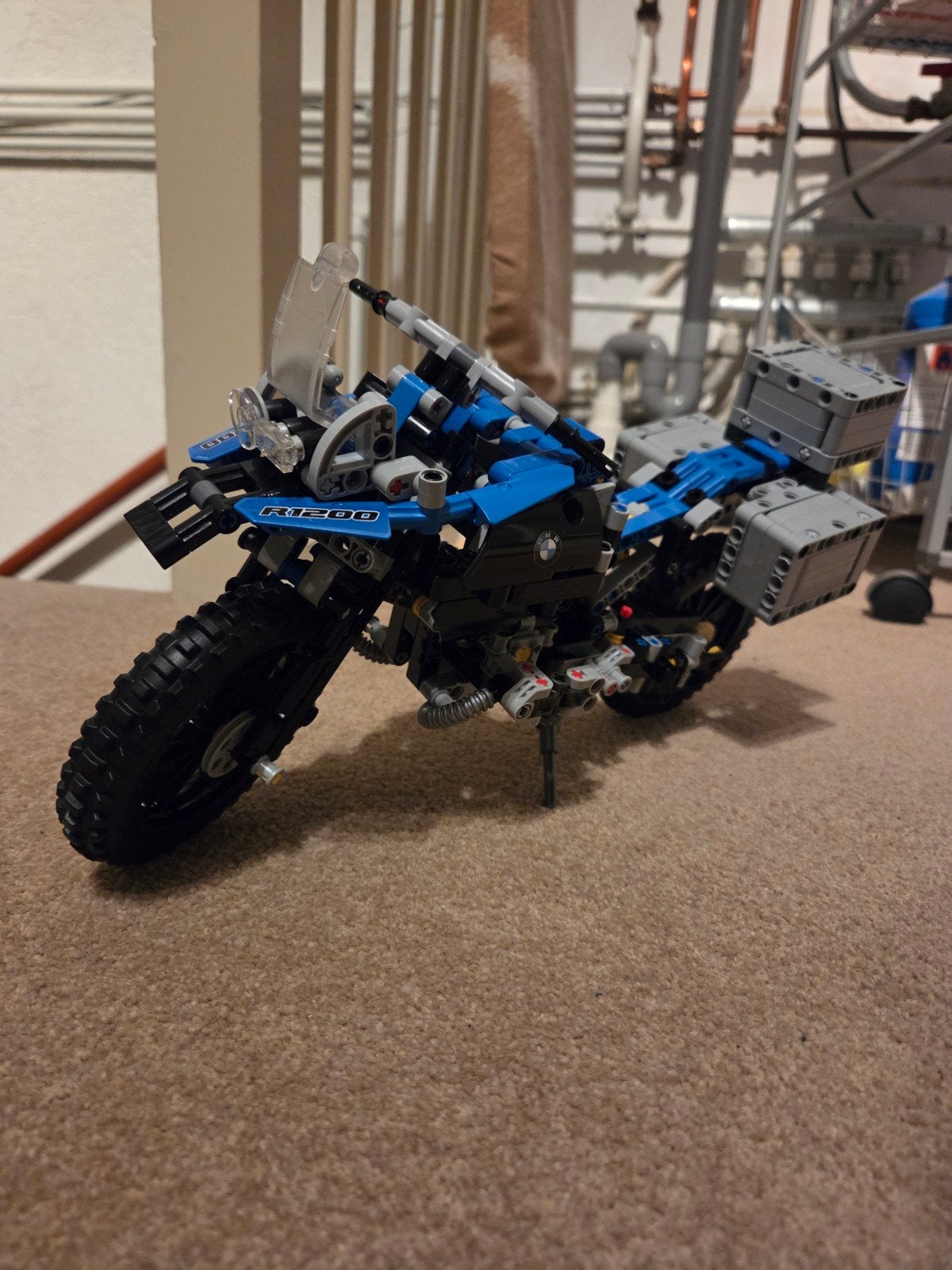 Lego 42063 BMW R1200 gs, Ophalen, Lego, Zo goed als nieuw, Technic