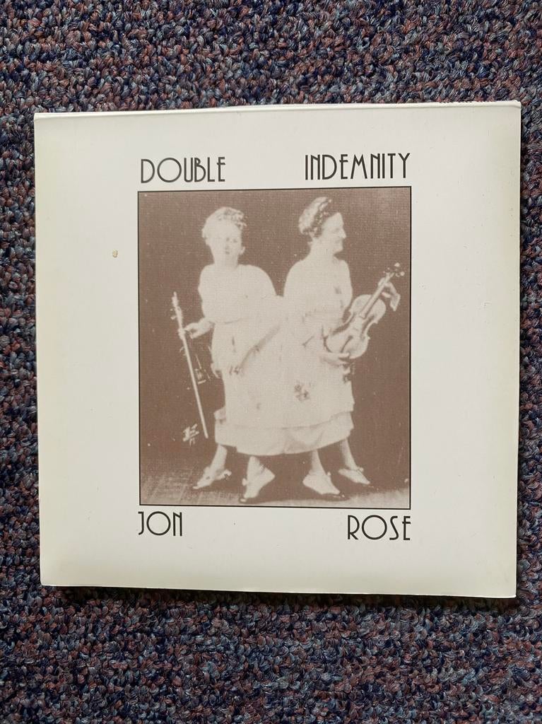 Jon Rose - Double Indemnity CD, Cd's en Dvd's, Ophalen of Verzenden, Gebruikt