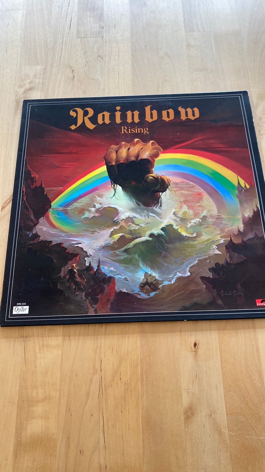 Vinyl lp Rainbow - Rising, Ophalen of Verzenden, Zo goed als nieuw