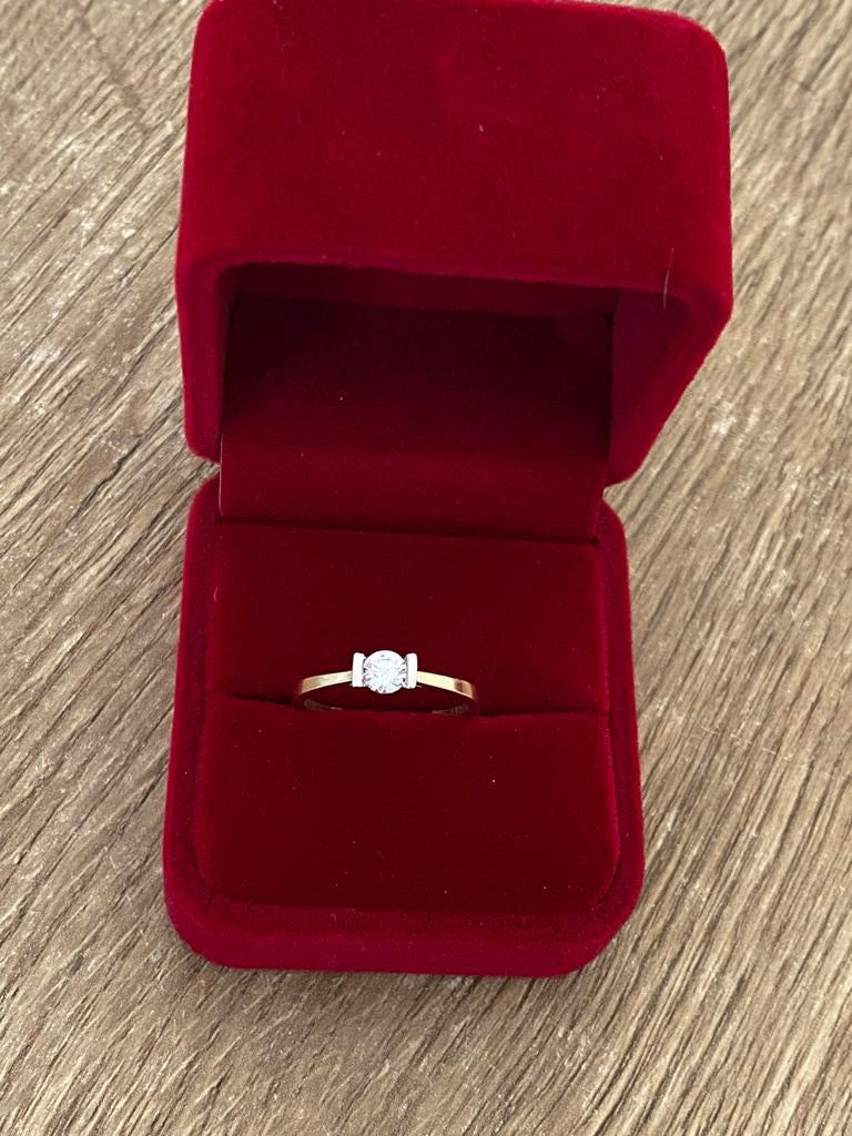 14 karaat gouden ring goud 585, -, -, Nieuw, Ophalen of Verzenden