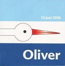 Oliver, Ophalen of Verzenden, 2000 tot heden, Geboortekaartje