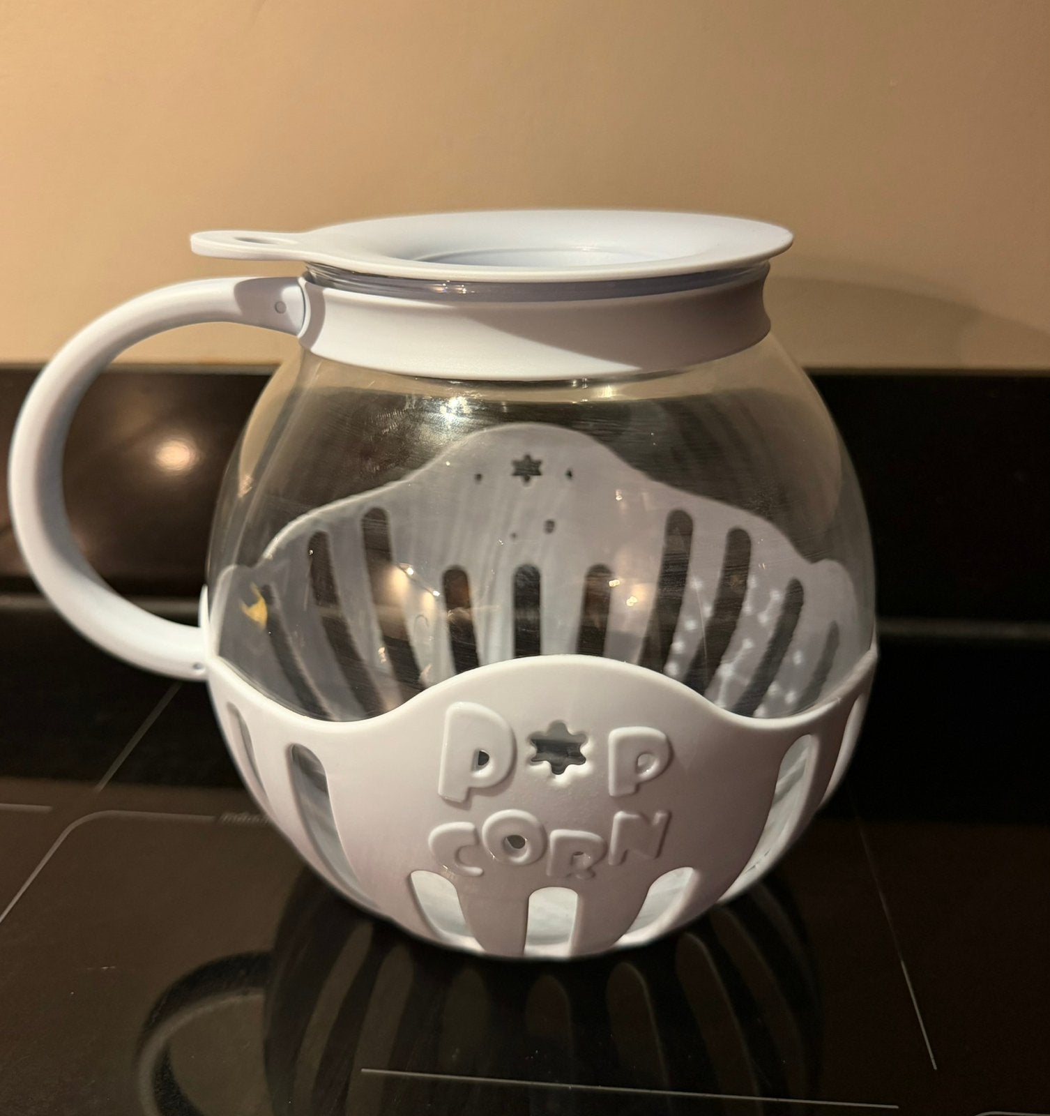 Popcorn maker voor in de magnetron, Huis en Inrichting, Nieuw, Ophalen of Verzenden, Glas, Overige typen