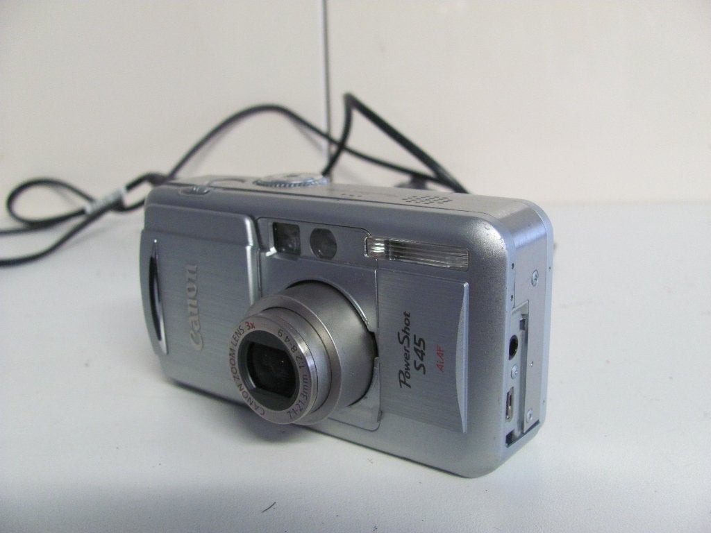 Vintage Canon s45 digitale camera, Gebruikt, Canon, Compact, Ophalen of Verzenden