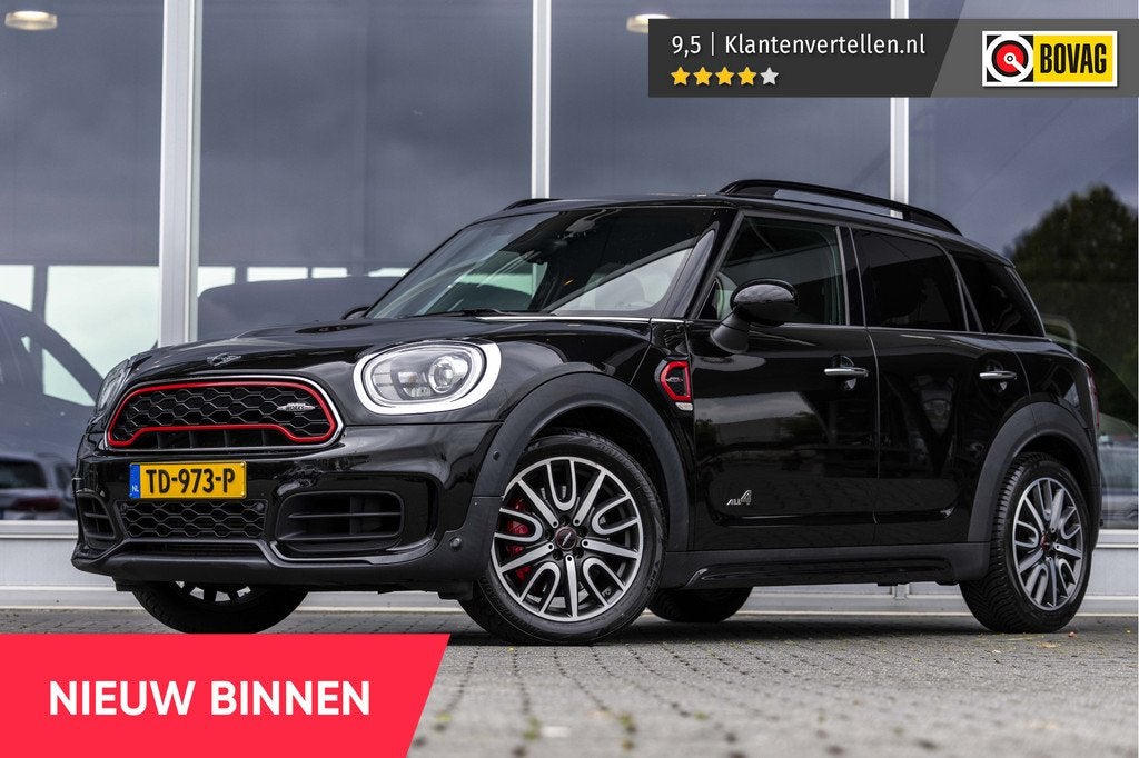 MINI Countryman 2.0 John Cooper Works ALL4 Chili | Pano | Ha, Auto's, Mini, 232 pk, Zwart, Bedrijf, Vierwielaandrijving