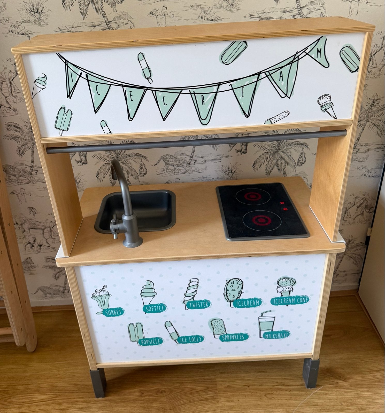 IKEA Duktig Speelkeuken met ijssalon decor, Ophalen, Zo goed als nieuw, Ontdekken