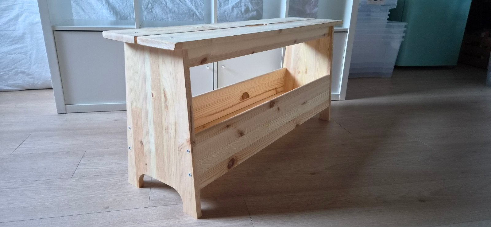 Opbergbank PERJOHAN Ikea (nieuw, ongebruikt), Huis en Inrichting, Ophalen, Nieuw, Hout