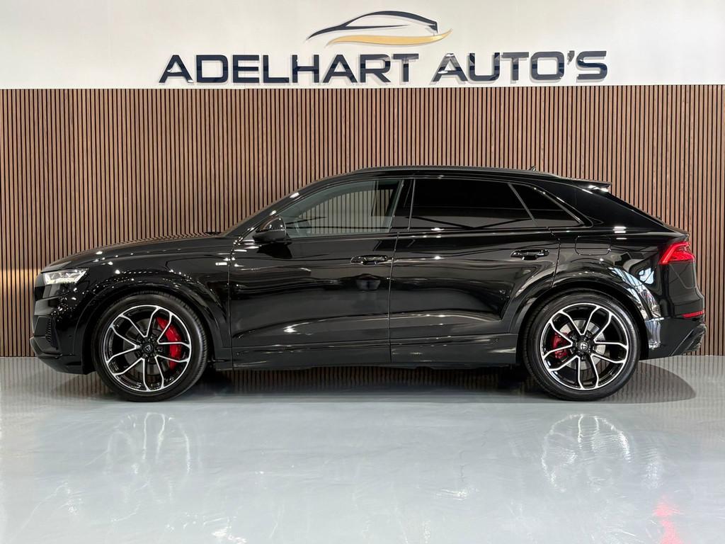 Audi Q8 55 TFSI e quattro Pro Line S Line / Lederen interieu, Automaat, Gebruikt, Zwart, 2995 cc