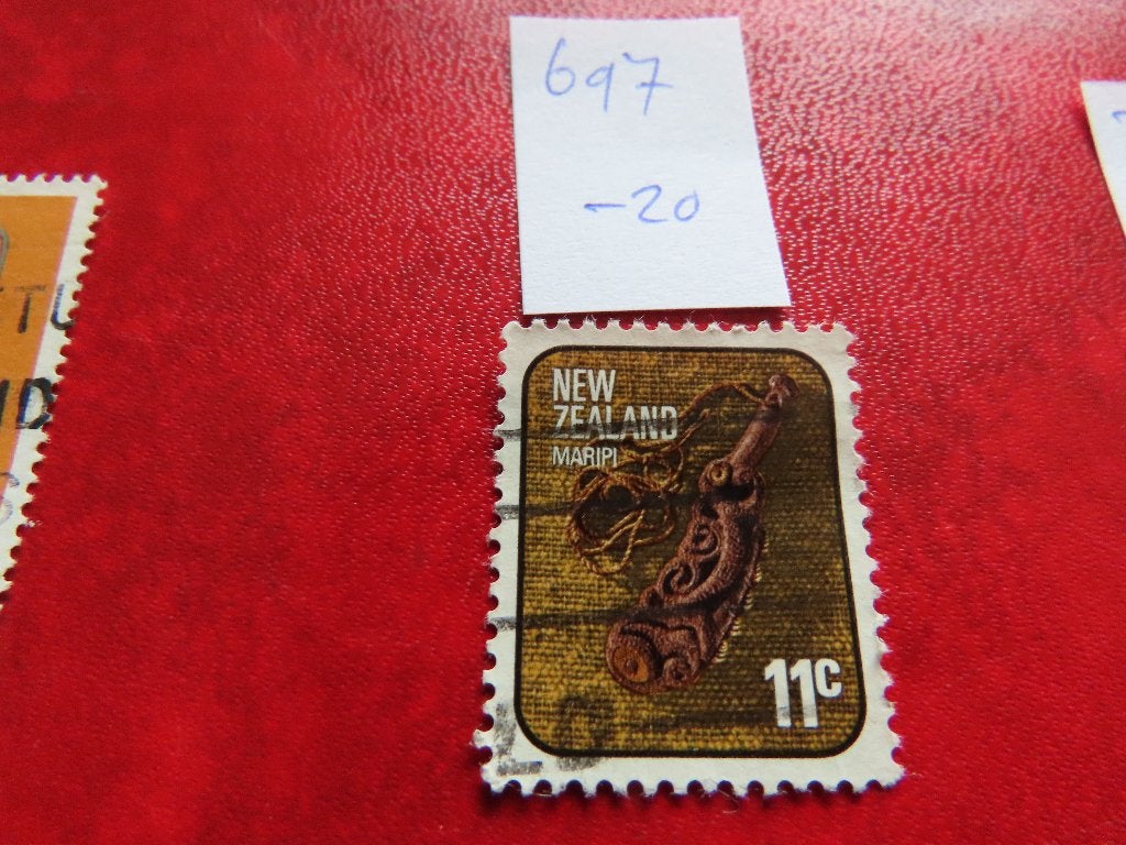 nw zeeland 697, Ophalen of Verzenden, Gestempeld