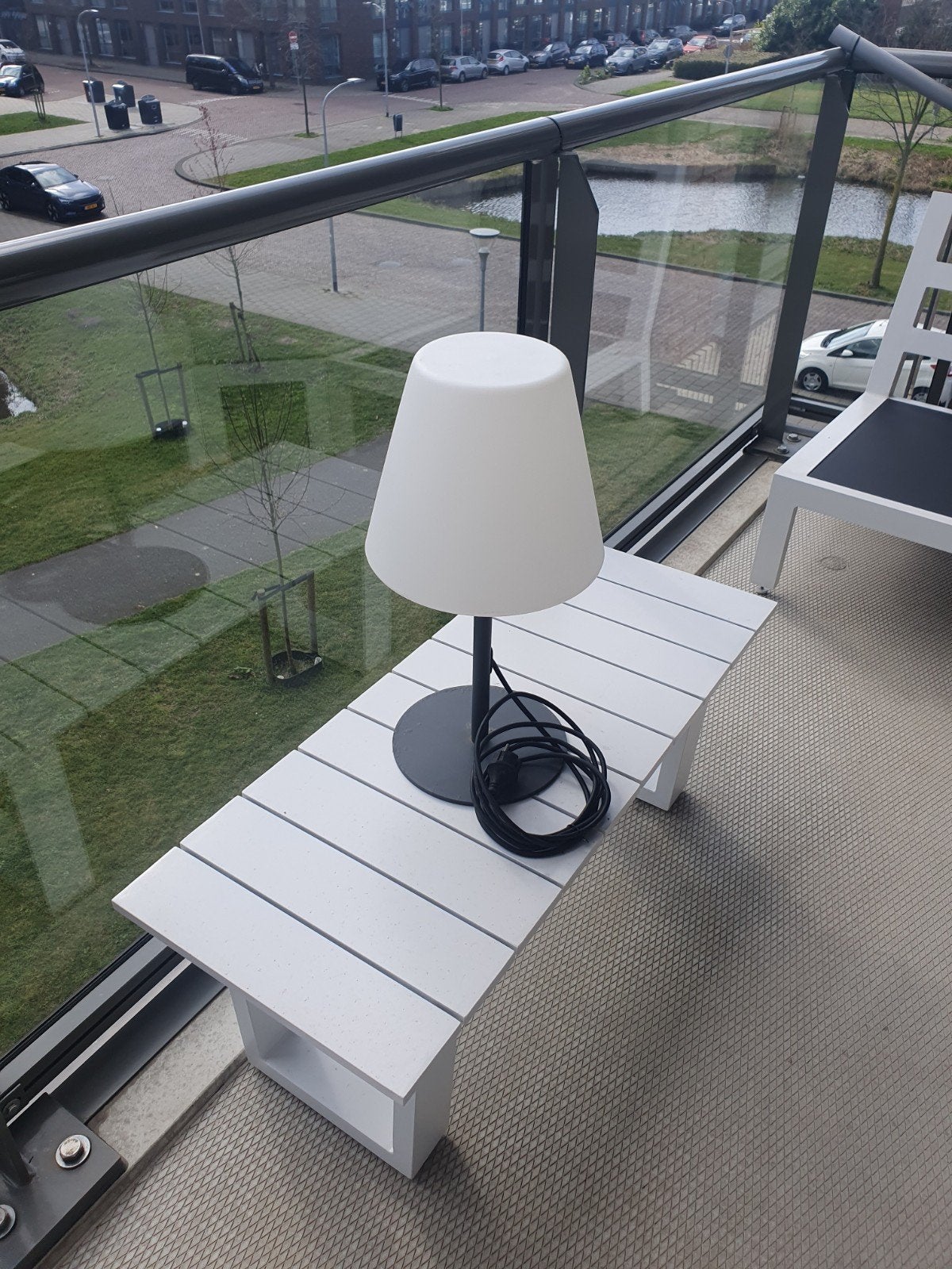 Gratis buiten tuinlampje!, Tuin en Terras, Ophalen, Hout