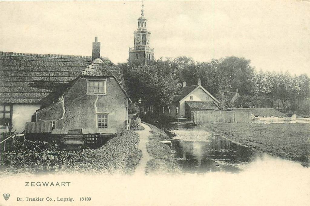 388-291-017 Zegwaart, Verzenden, Voor 1920, Zuid-Holland