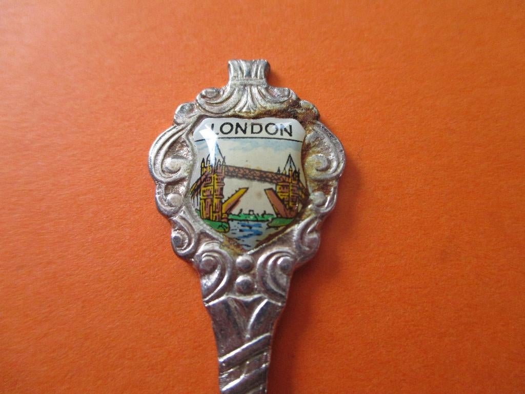 Lepeltje Londen , Engeland, Verzenden, Gebruikt