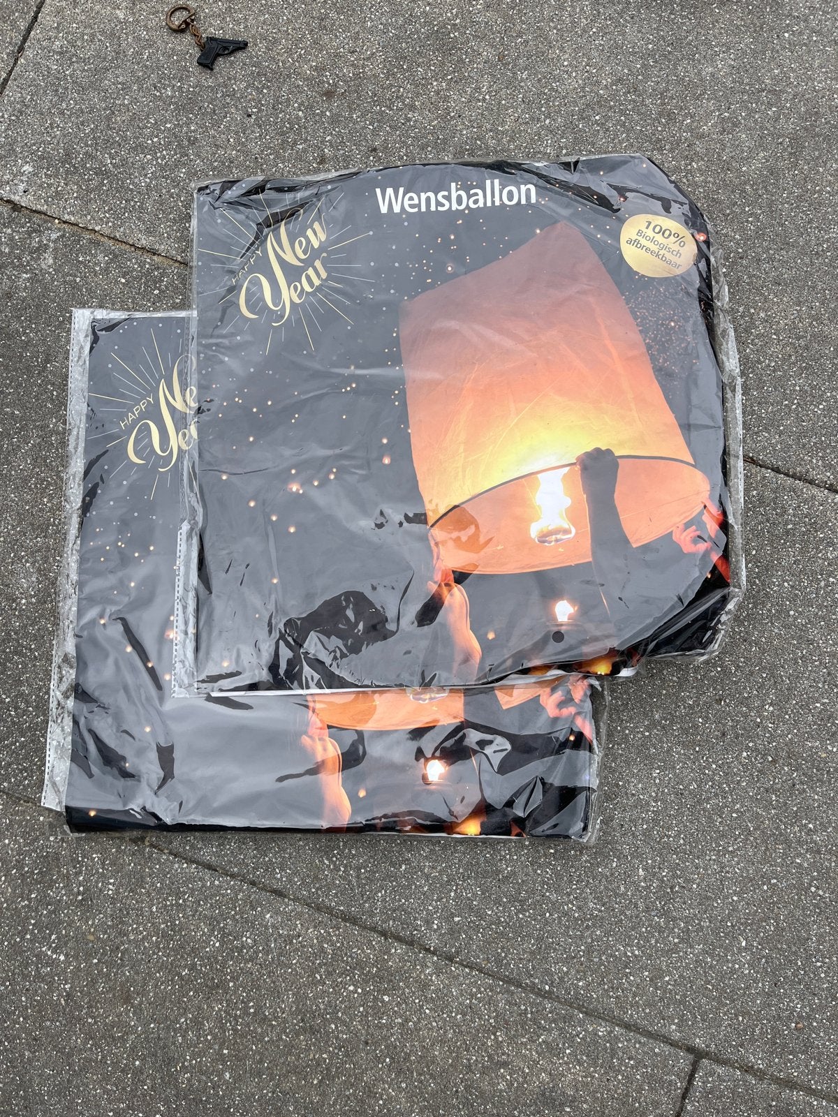 Wensballonnen voor Nieuwjaar - 100% biologisch afbreekbaar, Ophalen of Verzenden, Nieuw, Feestartikel, Overige