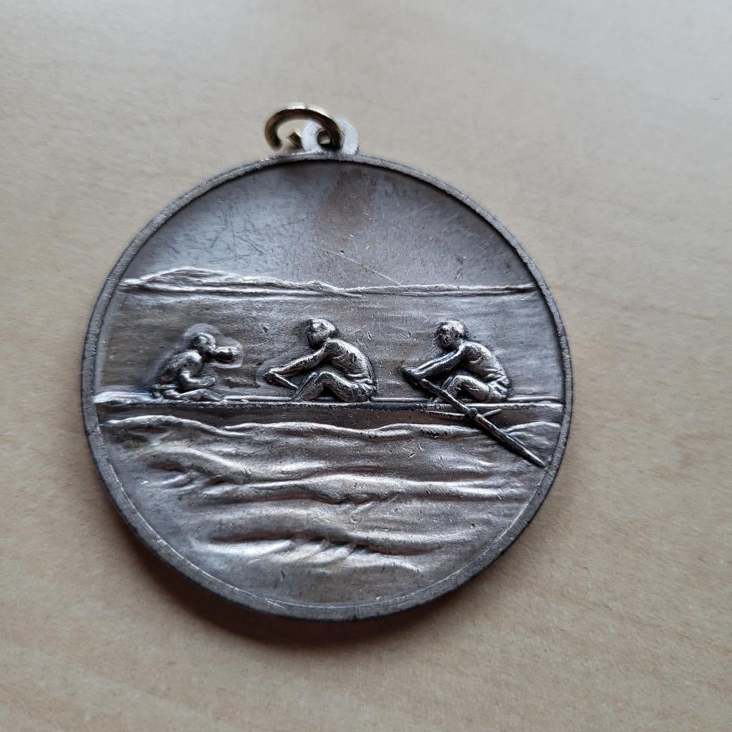 MRH Roeien 1988 Roei medaille, Postzegels en Munten, Penningen en Medailles, Ophalen of Verzenden, Overige materialen