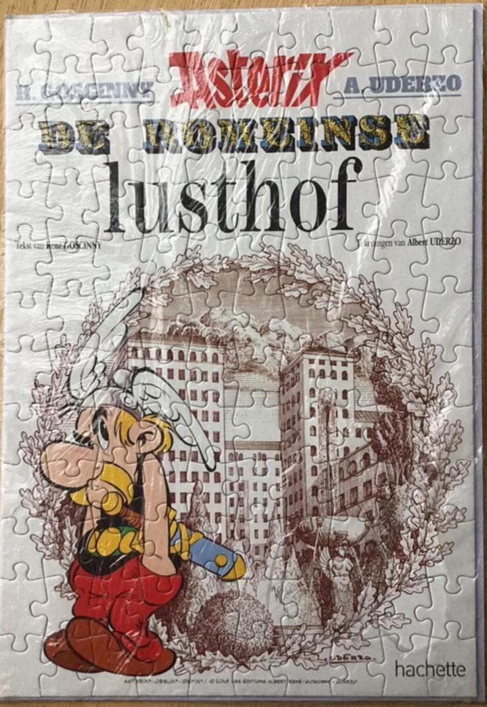 Puzzel Asterix en de Romeinse lusthof - ZGAN, Ophalen of Verzenden, Minder dan 500 stukjes, Zo goed als nieuw, Legpuzzel