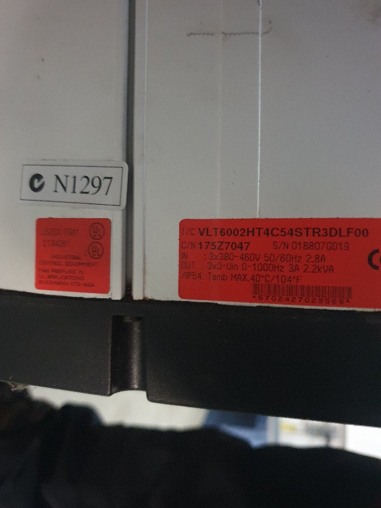 Danfoss VLT 6000 frequentieregelaar omvormer ( 497 ), Hobby en Vrije tijd, Elektronica-componenten, Ophalen, Nieuw, Nb, Nb