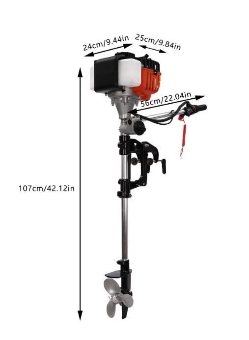 2,5 pk 4 takt buitenboard motortje NIEUW, Watersport en Boten, Ophalen, Nieuw, Motor en Techniek