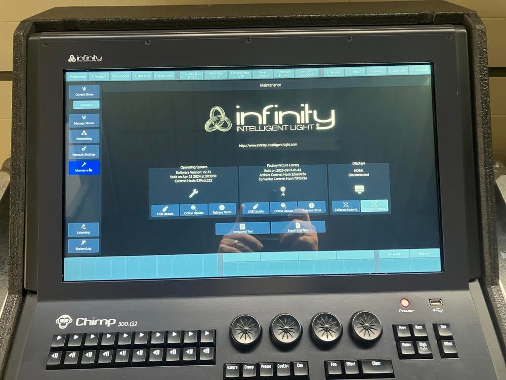 Infinity Chimp G300 Tour Pack, Muziek en Instrumenten, Ophalen, Gebruikt, Licht