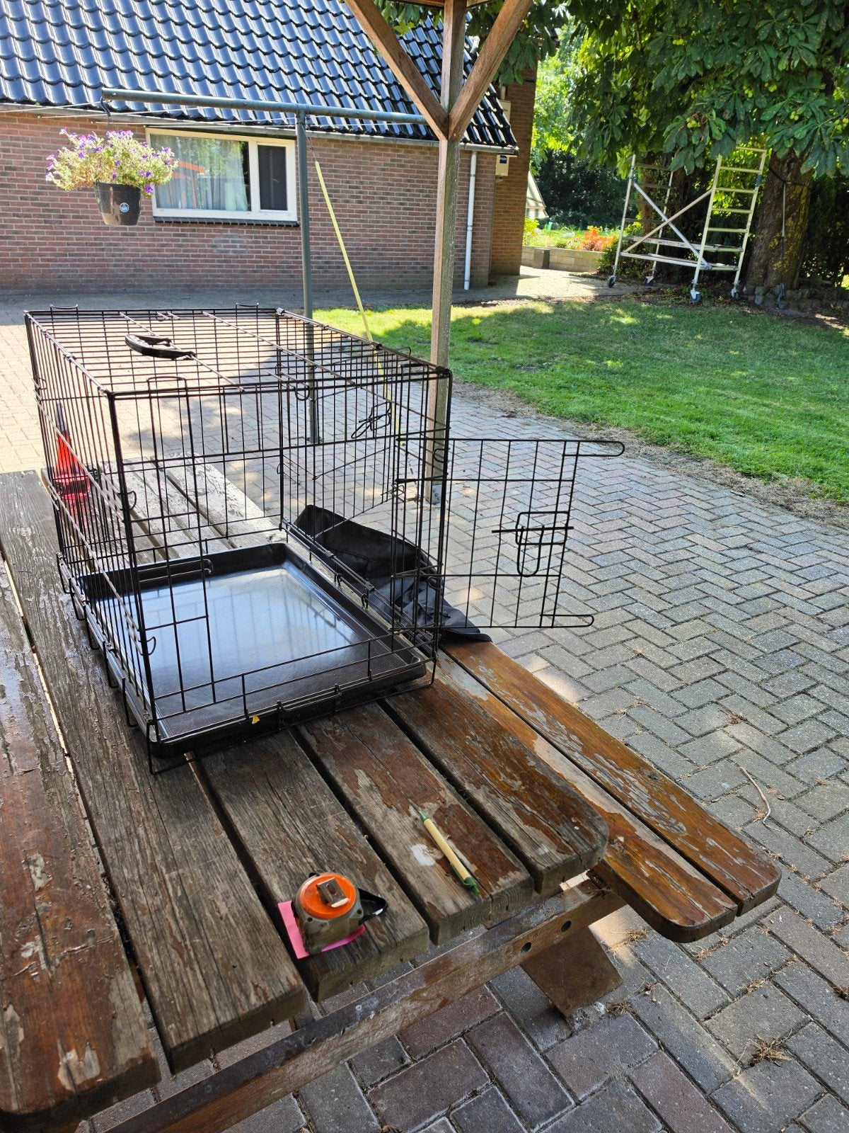 Bench, Dieren en Toebehoren, Hondenhokken, Ophalen, Zo goed als nieuw, Minder dan 75 cm, Minder dan 65 cm