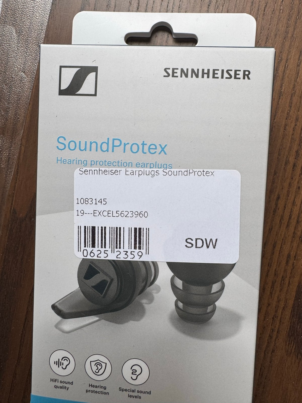 Sennheiser SoundProtex Gehoorbescherming Oordopjes, Sennheiser, Gehoorbeschermer, Nieuw, Ophalen of Verzenden
