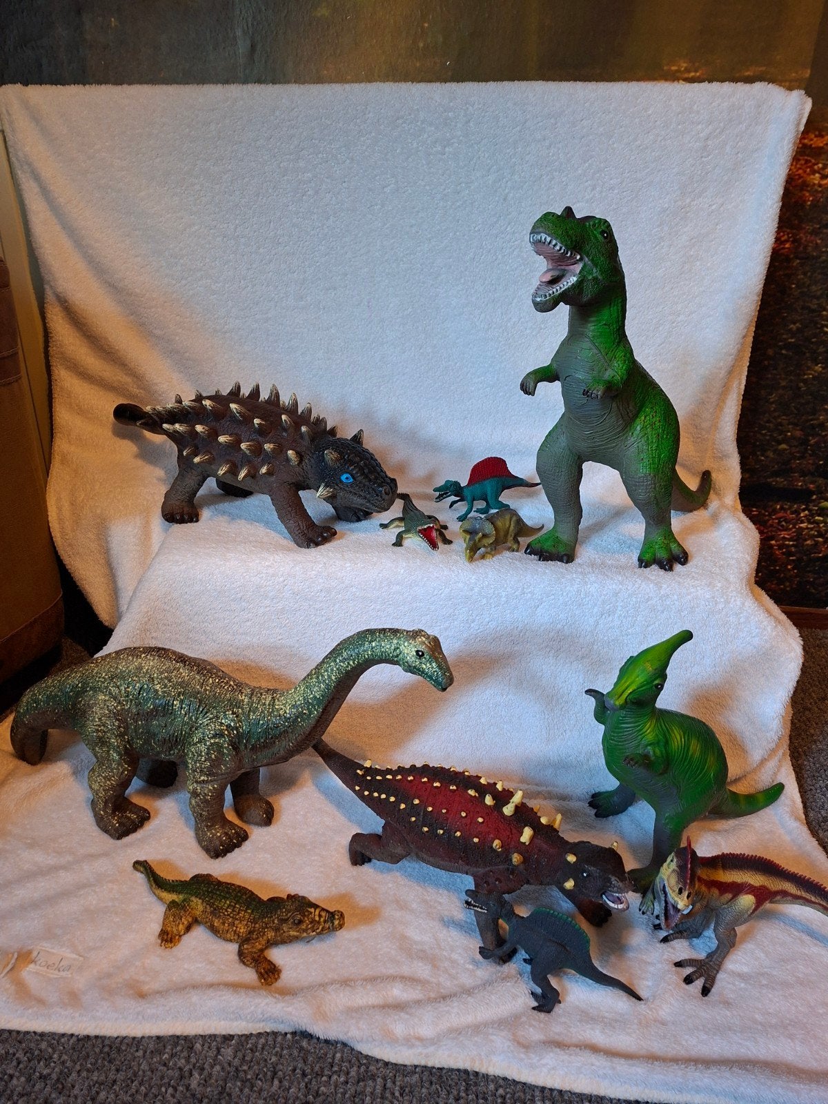 Grote collectie dinosaurus speelgoed - diverse soorten, Ophalen of Verzenden, Zo goed als nieuw, Jongen of Meisje