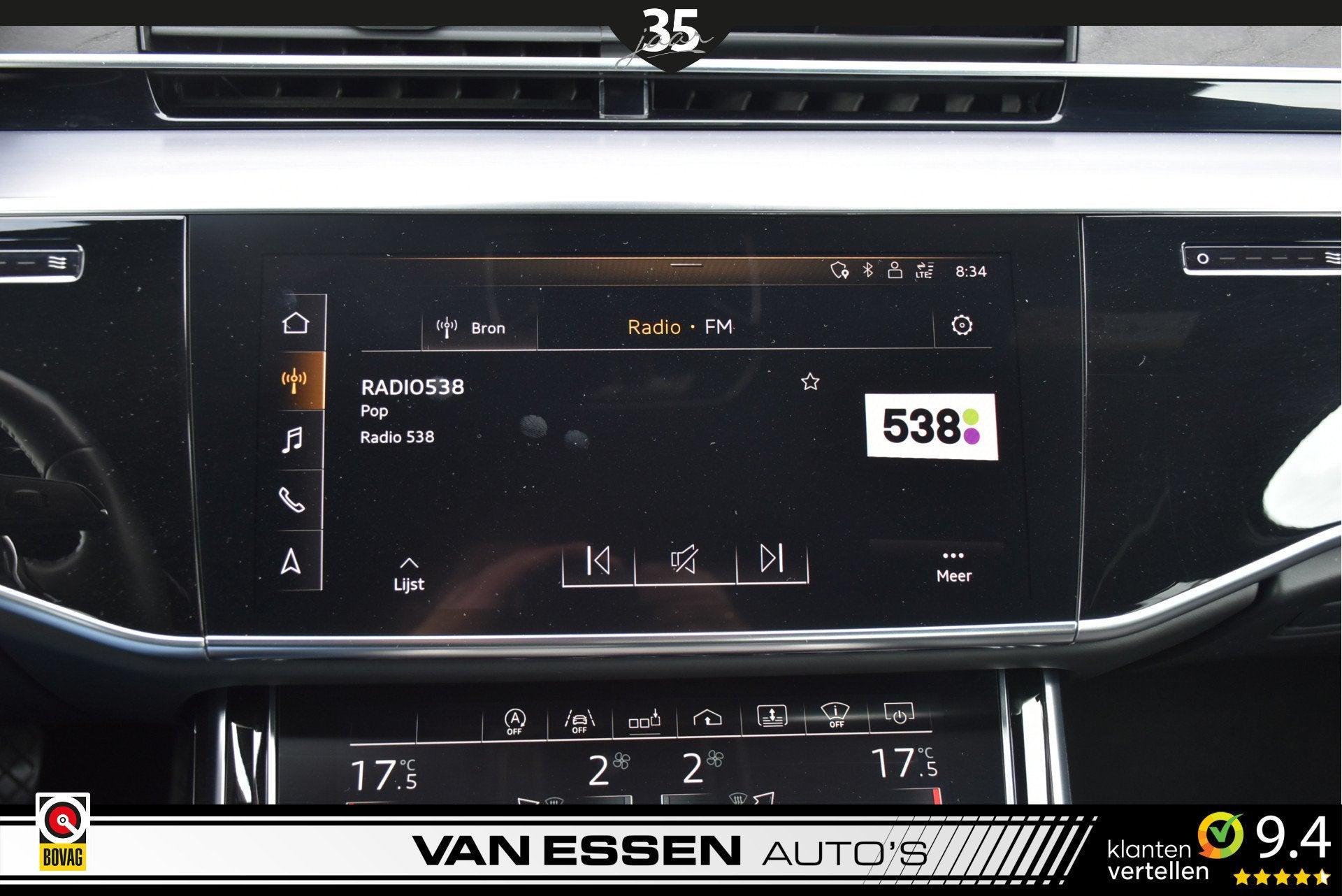 Foto 29 van Audi A8 55 TFSI quattro Pro Line Plus 4-Wielsturing ACC Soft