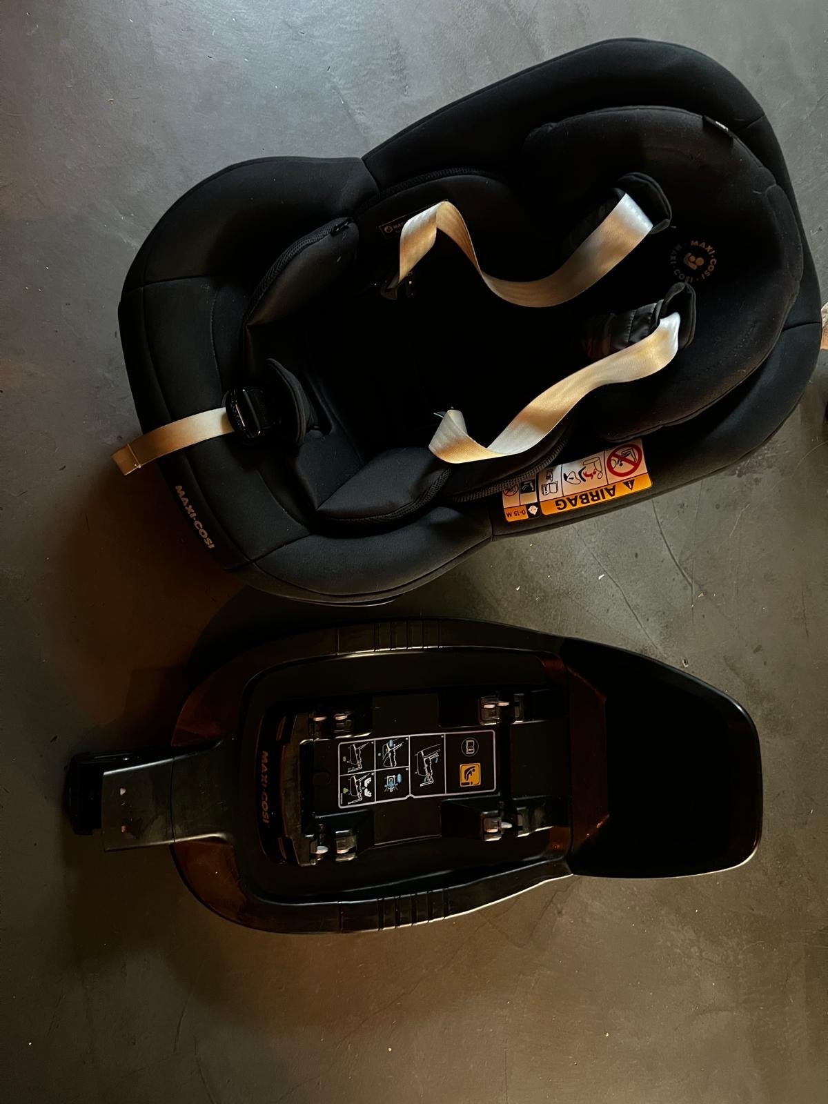 Maxi Cosi autostoel met Isofix base, Kinderen en Baby's, Ophalen, Gebruikt, Zijbescherming, Isofix