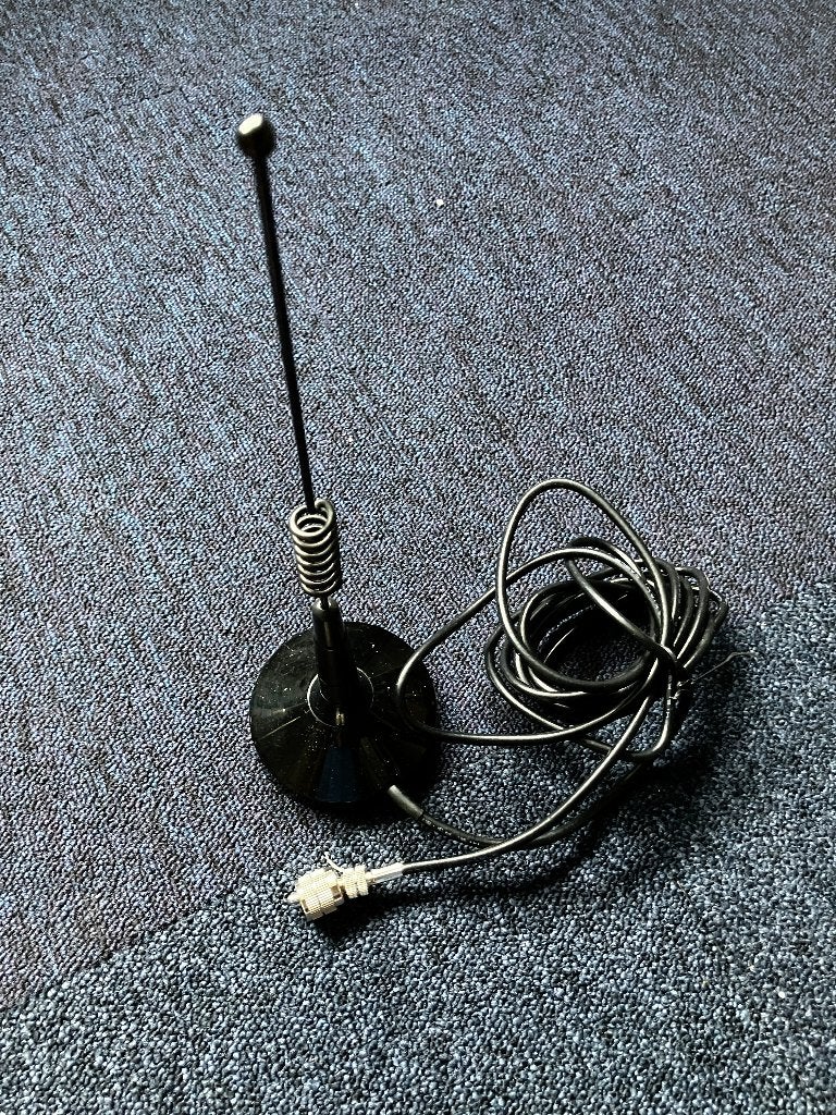 32 cm lange 27 mc antenne met magneetvoet, Ophalen of Verzenden, Gebruikt, Antenne