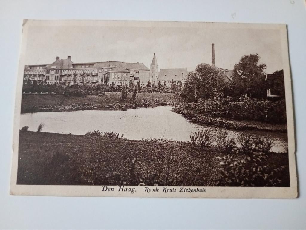 Den Haag Rode Kuis Ziekenhuis 1928, Verzamelen, Ophalen of Verzenden, 1920 tot 1940, Gelopen, Zuid-Holland