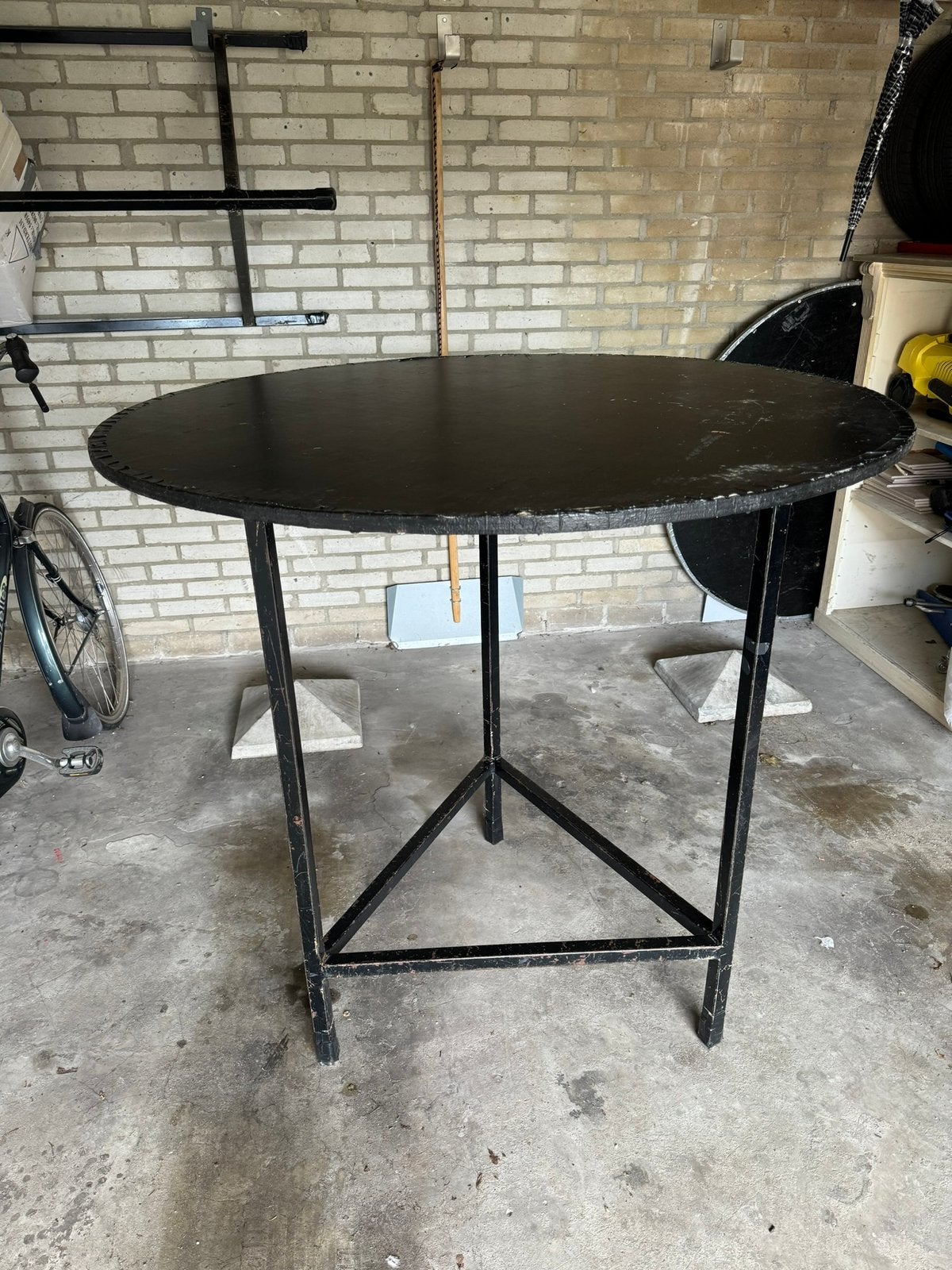 Hangtafel, Ophalen, Gebruikt