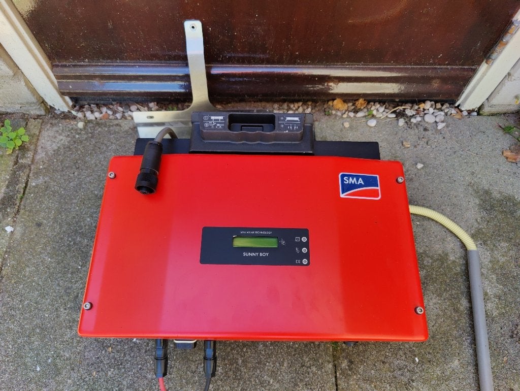 SMA Sunny Boy SB 1300TL-10, Ophalen, Gebruikt