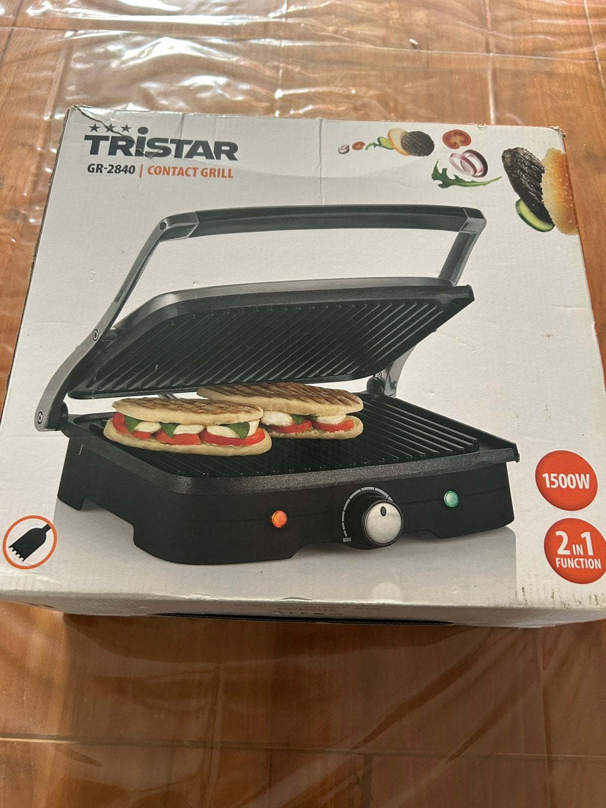 Tristar contactgrill, Witgoed en Apparatuur, Ophalen, Zo goed als nieuw