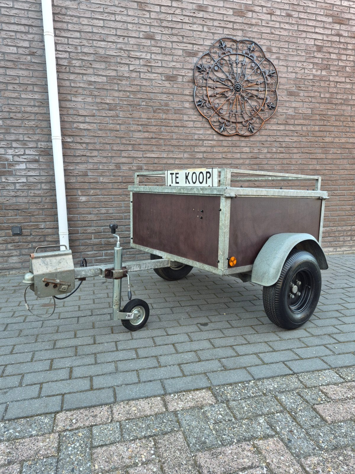 Hele mooie goede Originele Bagagewagen Aanhanger, Ophalen, Gebruikt