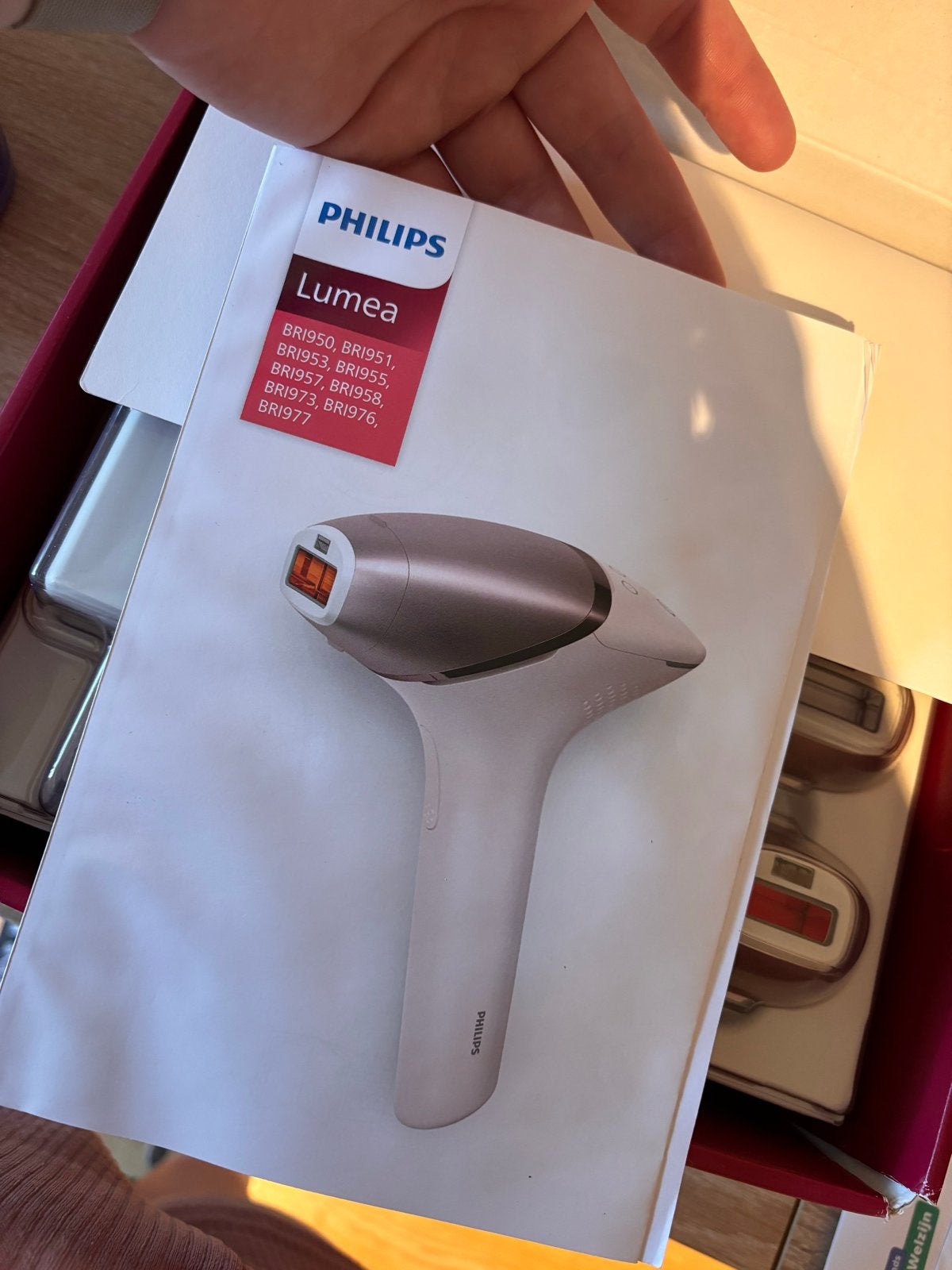 Philips Lumea IPL ontharingsapparaat - Zo goed als nieuw, Ophalen of Verzenden, Zo goed als nieuw, Scheren en Epileren