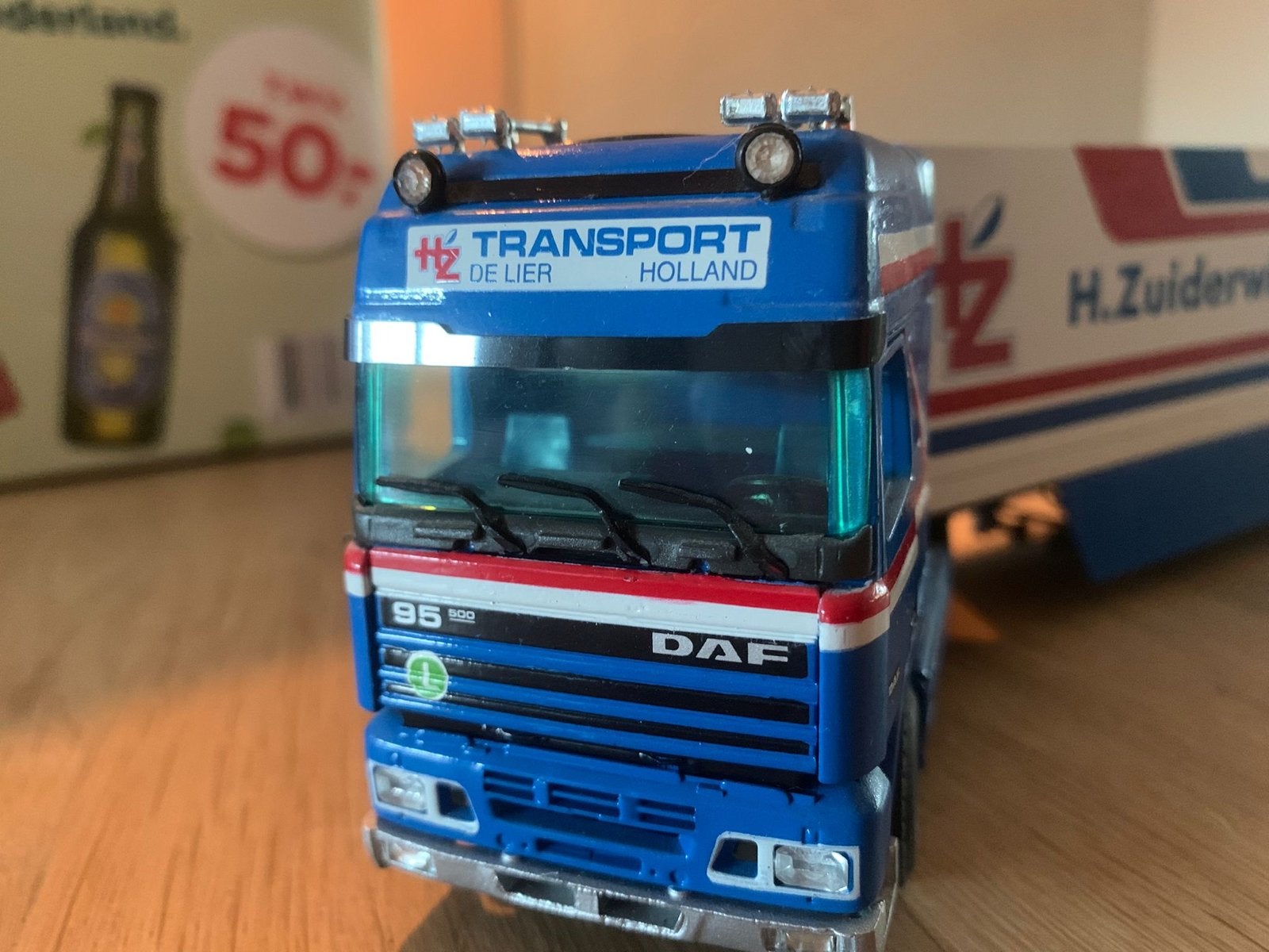 Tekno DAF 95 500 H. Zuiderwijk Transport, Ophalen of Verzenden, Gebruikt, Bus of Vrachtwagen