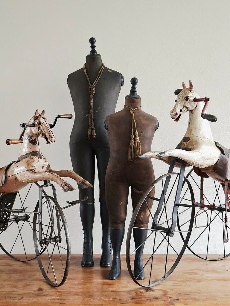 Antiek Napoleon paspopje antieke Napoleon paspop mannequin., Antiek en Kunst, Ophalen