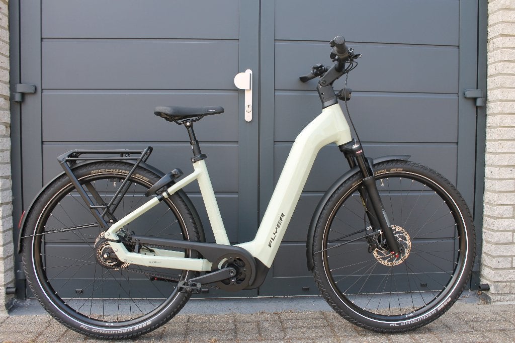Flyer Gotour 7.23 Comfort e-bike dames lage instap maat M 49, Fietsen en Brommers, Elektrische fietsen, Nieuw, 47 tot 51 cm, 50 km per accu of meer