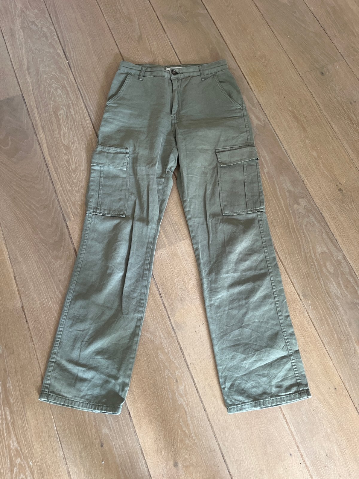 Stradivarius Stoere Broek Maat 38, Kleding | Dames, Maat 38/40 (M), Ophalen of Verzenden, Zo goed als nieuw, Lang