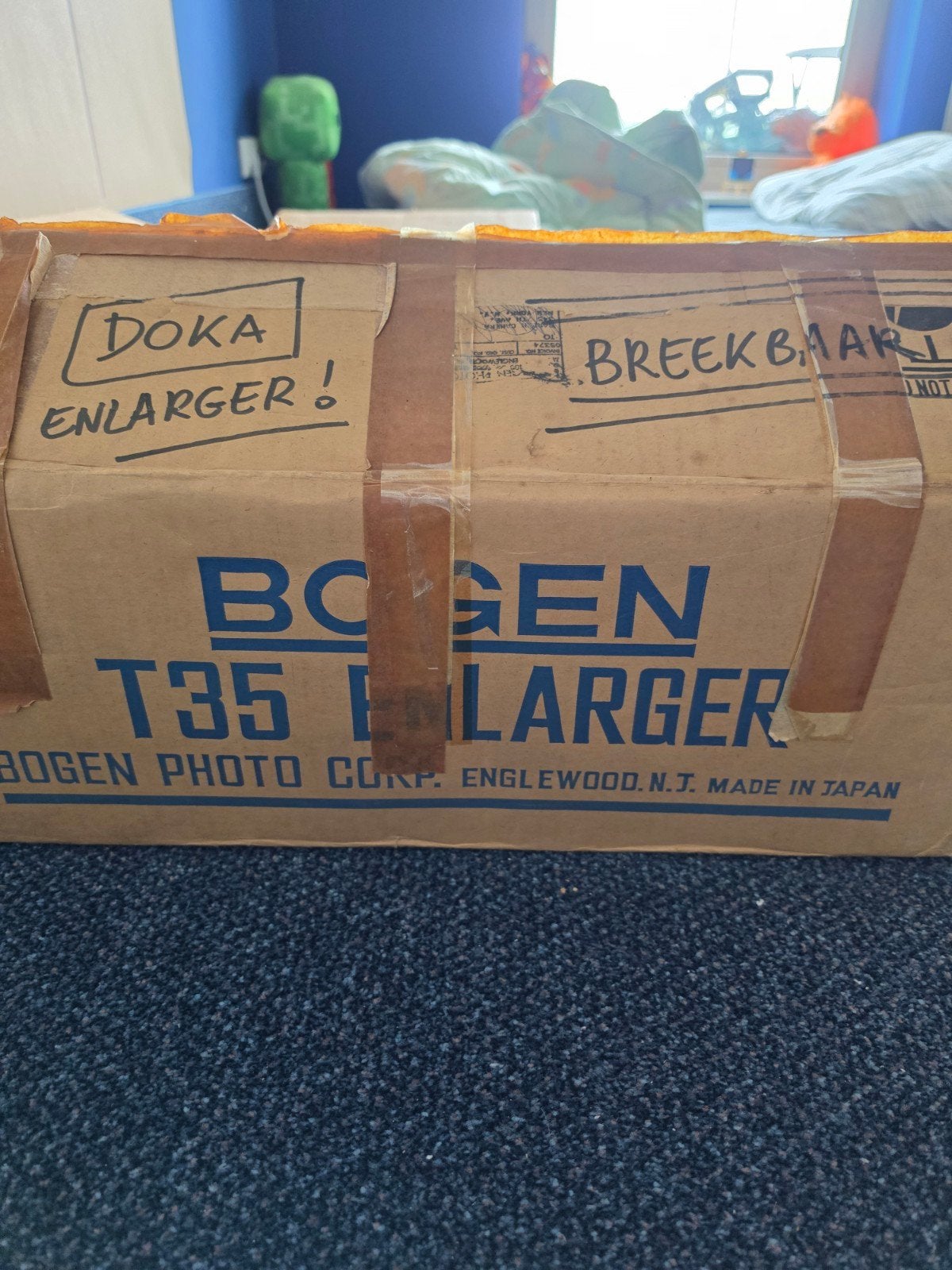 Bogen T35 Doka Vergroter met Voss 50mm F3.5 lens, Ophalen of Verzenden, Gebruikt, Overige merken, Vergroter