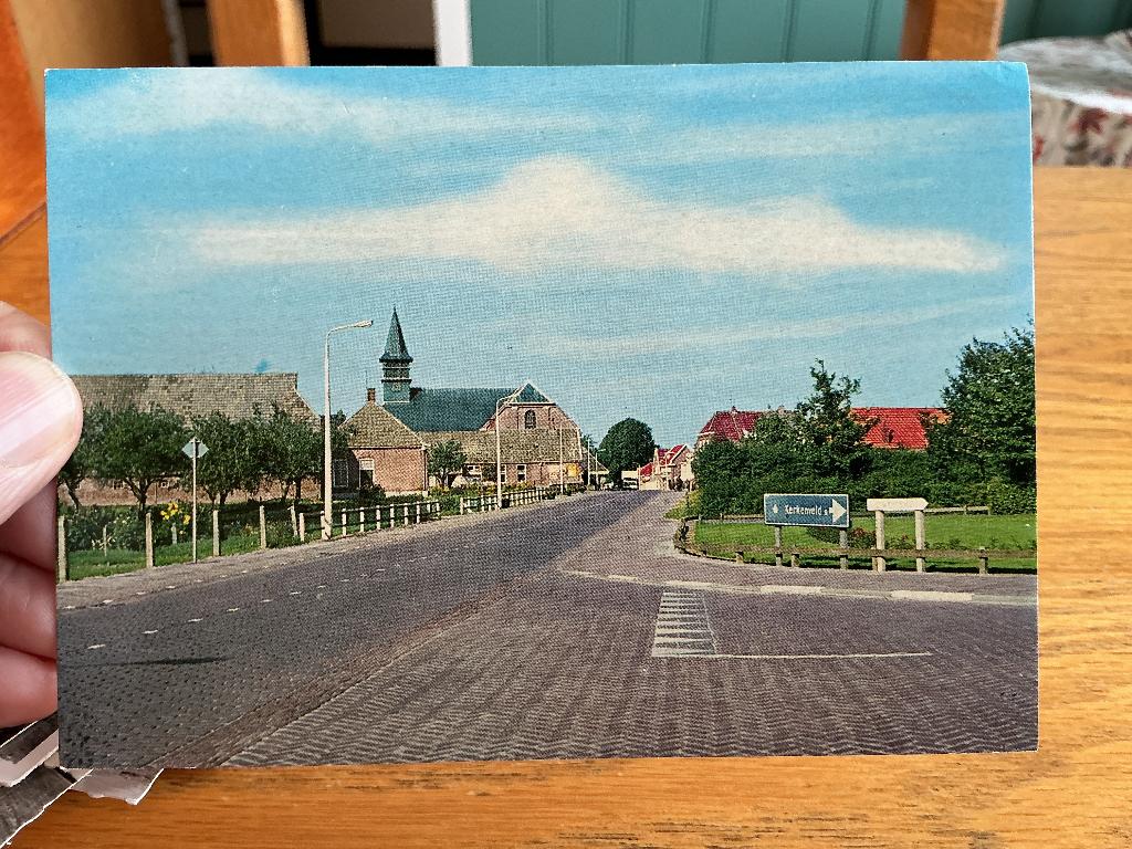 Zuidwolde met kerk, Verzenden, 1980 tot heden, Ongelopen, Drenthe