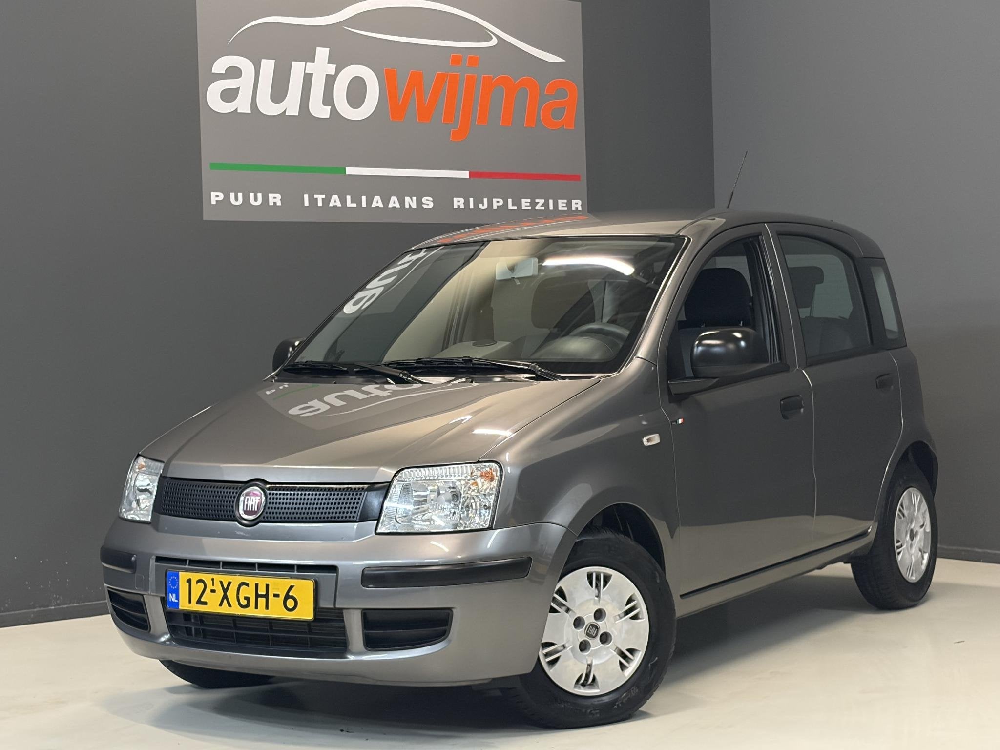 Fiat Panda 1.2 Actual, Airco, Nw. APK Stuurbekrachtiging, Auto's, Euro 5, Stof, Gebruikt, 1242 cc