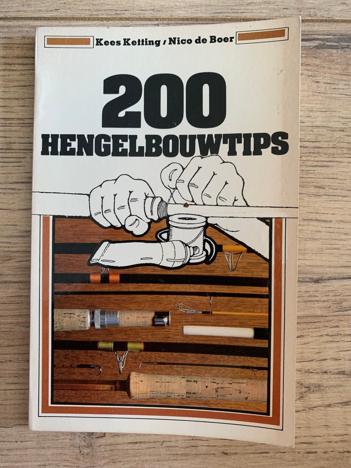 Hengelsport visboeken 200 hengelbouwtips hengelbouwen vissen, Ophalen of Verzenden, Zo goed als nieuw
