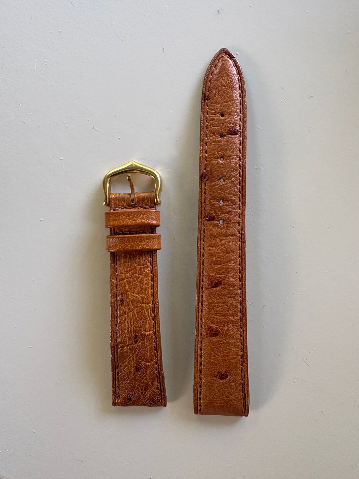 Cartier horlogebandje, origineel. Breedte 17 mm, Verzenden, Zo goed als nieuw, Goud