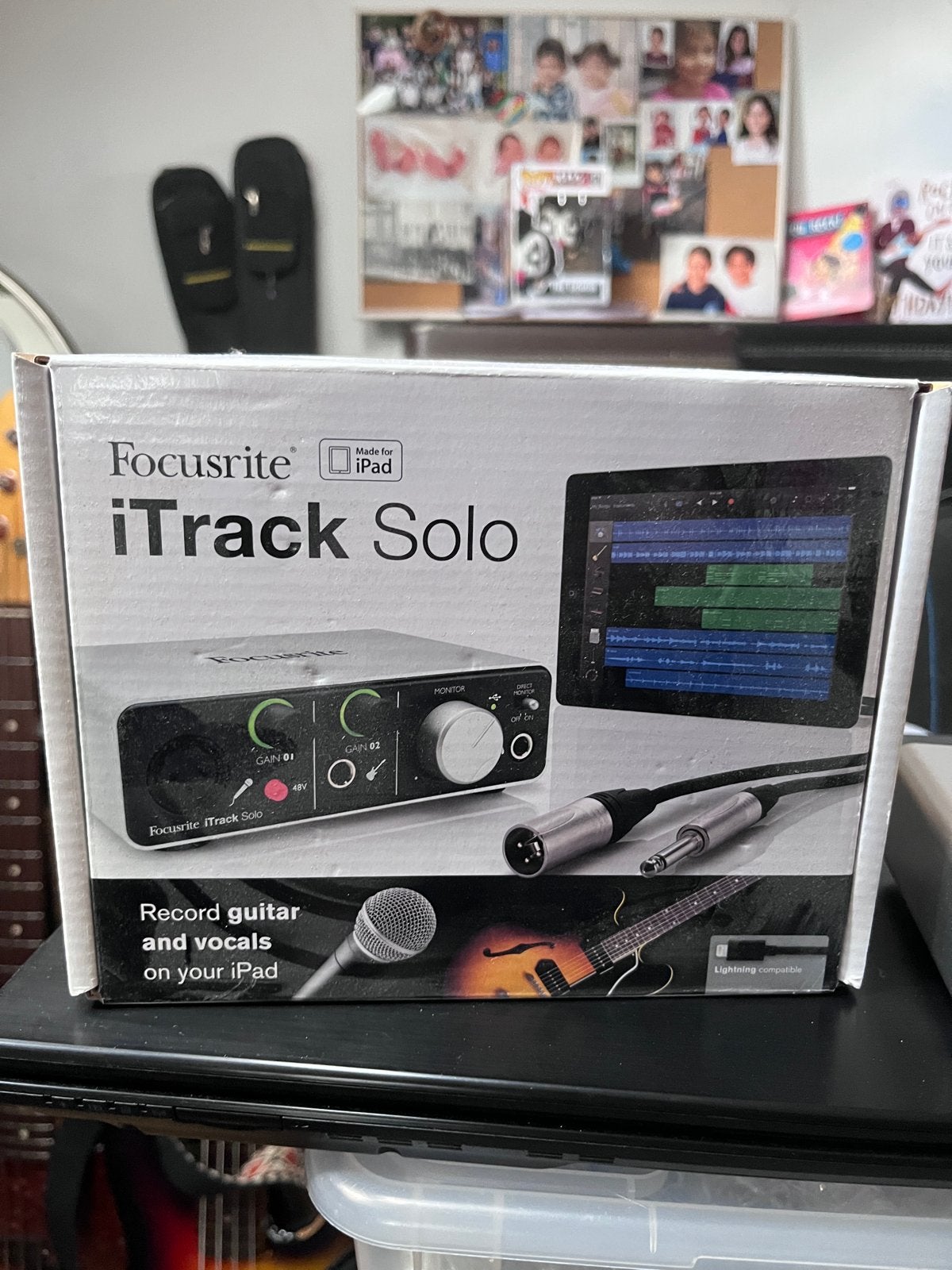 Focusrite iTrack Solo audio interface voor iPad/Mac, Muziek en Instrumenten, Overige Muziek en Instrumenten, Ophalen of Verzenden