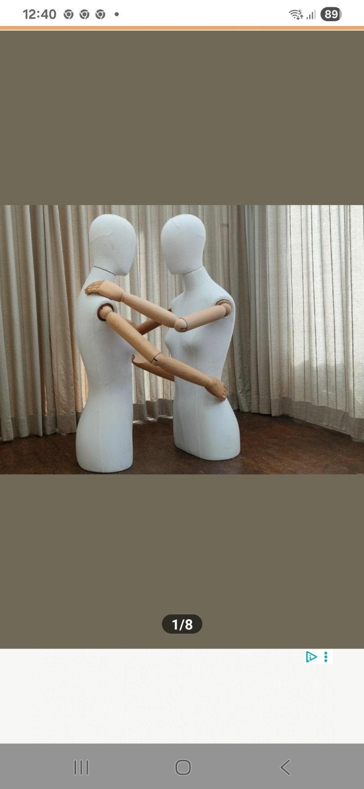 30x torso's Hans Boodt, houten verstelbare armen, paspop, Hobby en Vrije tijd, Naaien en Fournituren, Ophalen of Verzenden