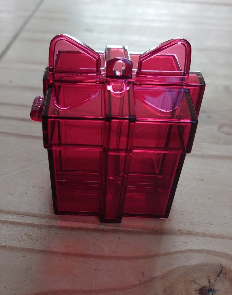 Tupperware Eleganzia Cadeau doosje Rood NIEUW, Ophalen of Verzenden, Nieuw, Rood, Overige typen
