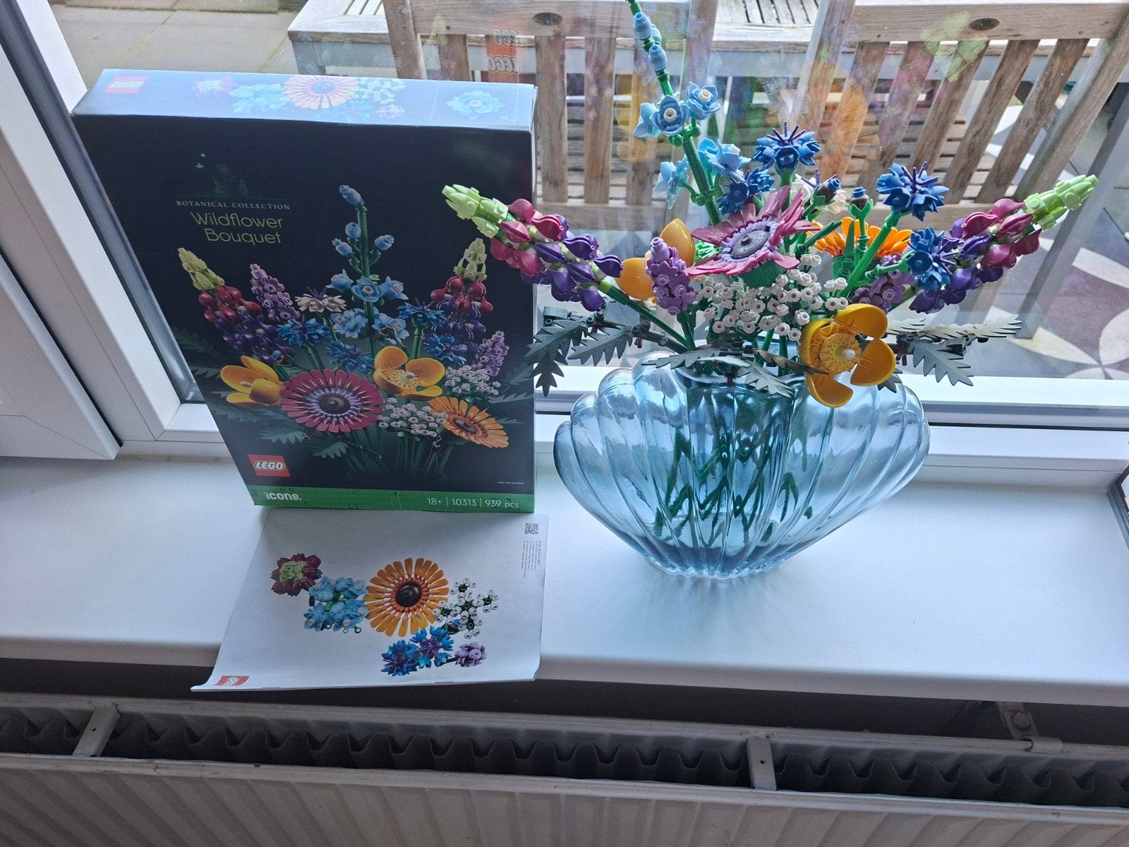 lego botanical 10313 wildflower bouquet, Inclusief instructies, Overige thema's, Lego, Ophalen of Verzenden