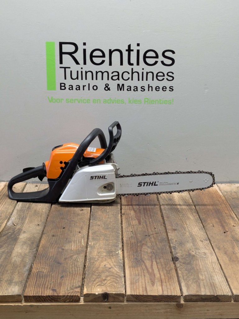 STIHL MS 211 Benzine Kettingzaag 35 CM, Tuin en Terras, Ophalen, Info@stihl.nl, Gebruikt, STIHL