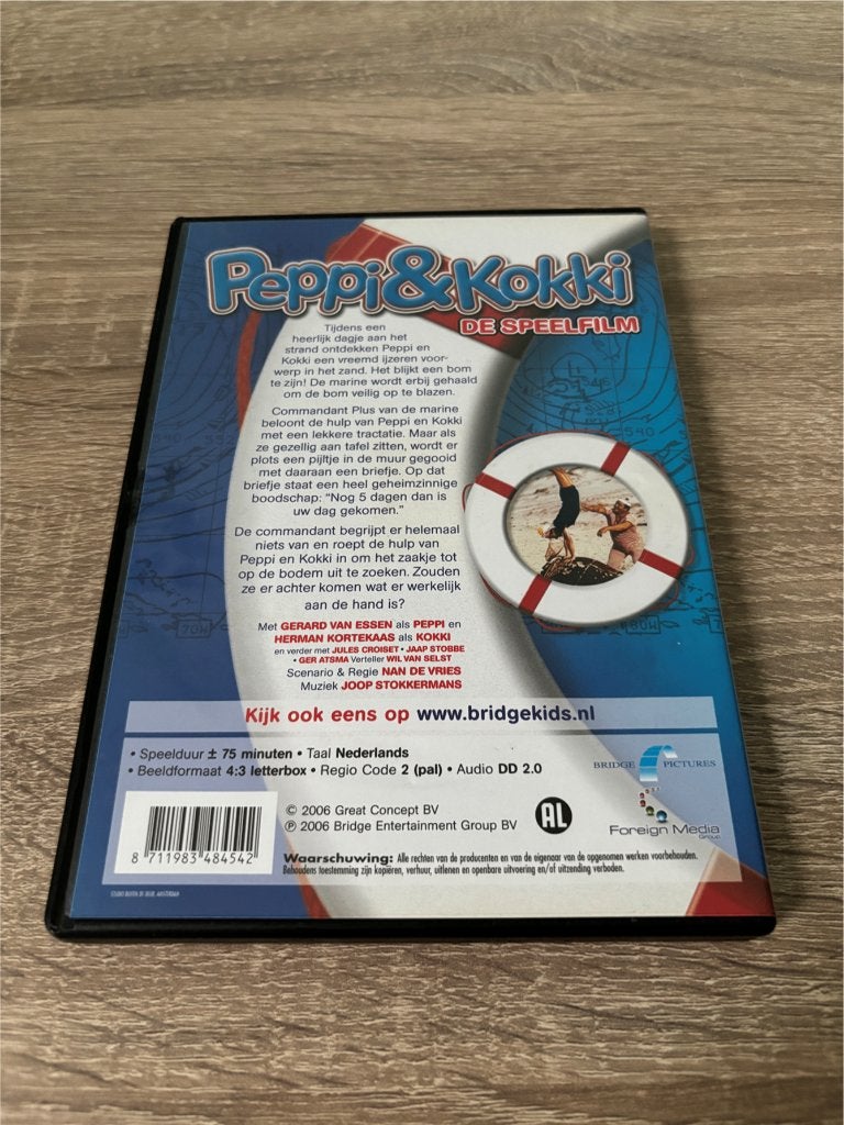 Dvd's Peppi & Kokki - Geheim van de Commandant Plus + 30 Jr, Cd's en Dvd's, Alle leeftijden, Ophalen of Verzenden, Gebruikt, Nederlands